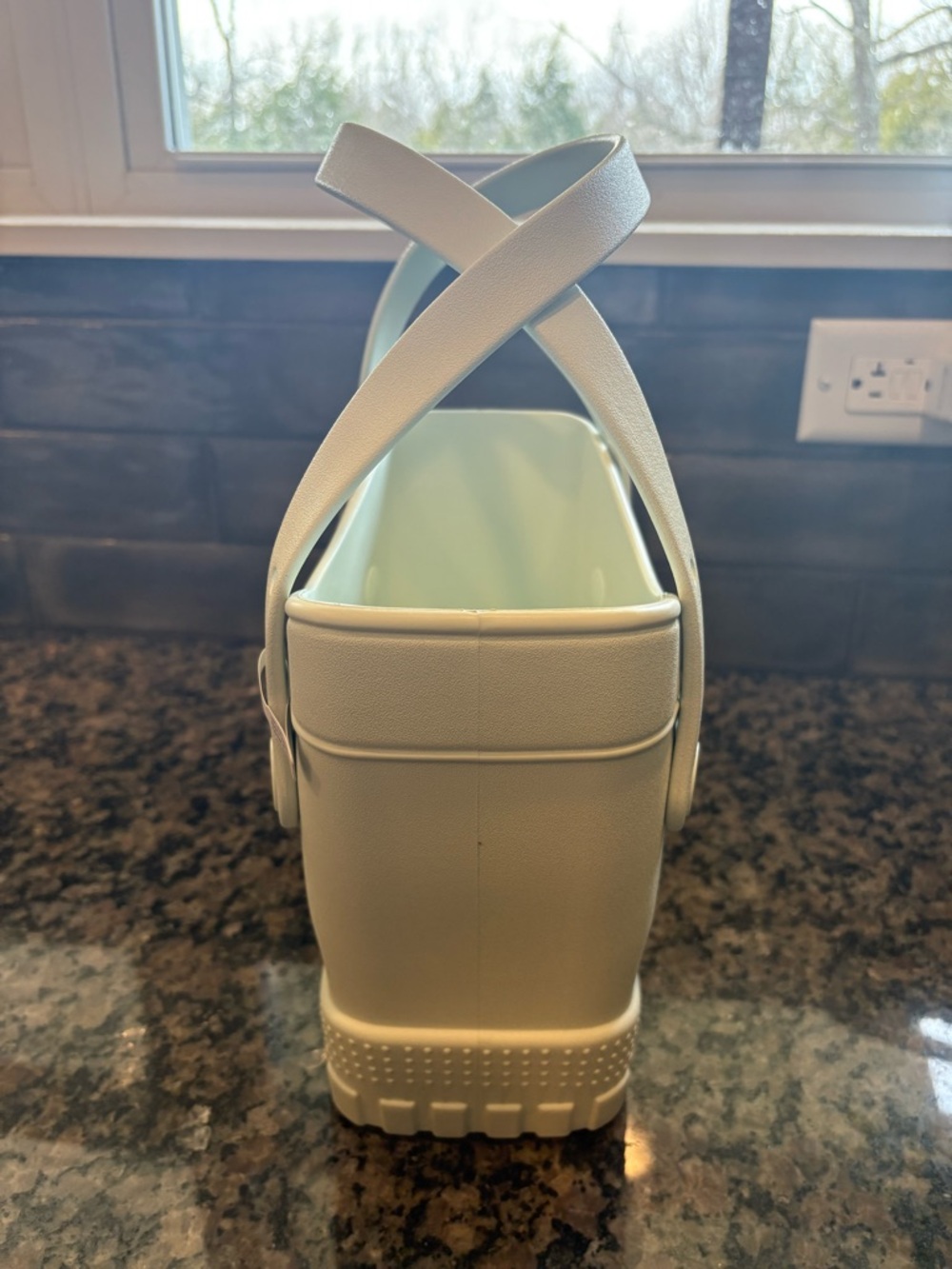 CROCS Mint Green Small Tote - Picture 6 of 6